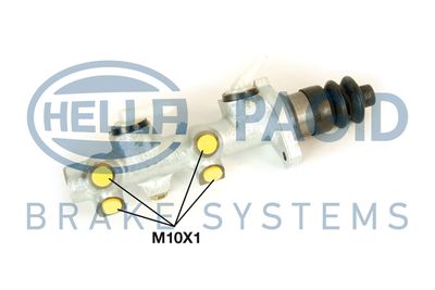 Brake Master Cylinder HELLA PAGID 8AM 355 500-601