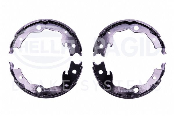 HELLA PAGID 8DA 355 050-031 Brake Shoe Set, parking brake
