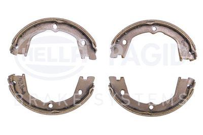 Brake Shoe Set, parking brake HELLA PAGID 8DA 355 050-231