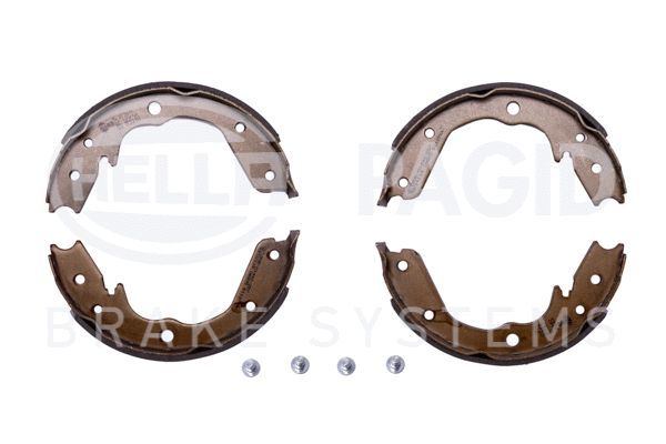 HELLA PAGID 8DA 355 050-511 Brake Shoe Set, parking brake
