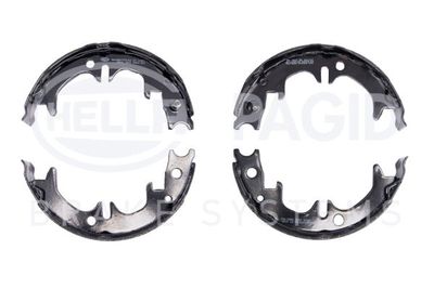 Brake Shoe Set, parking brake HELLA PAGID 8DA 355 050-521