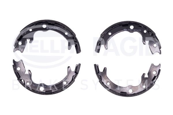 HELLA PAGID 8DA 355 050-621 Brake Shoe Set, parking brake
