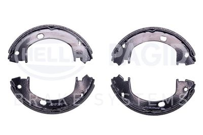 Brake Shoe Set, parking brake HELLA PAGID 8DA 355 050-831