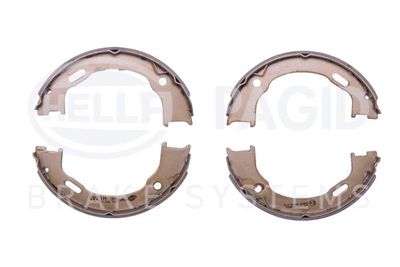 Brake Shoe Set, parking brake HELLA PAGID 8DA 355 051-241