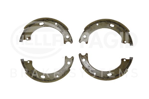 HELLA PAGID 8DA 355 051-331 Brake Shoe Set, parking brake