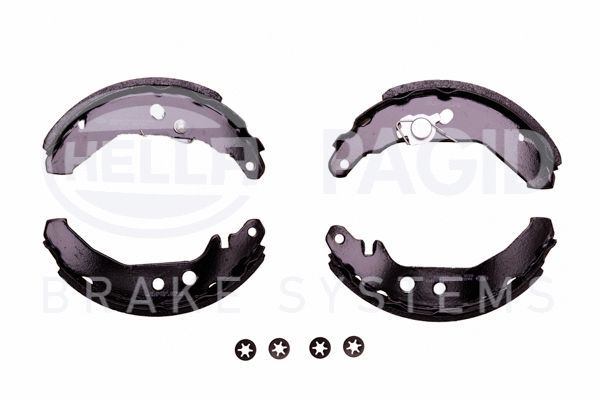 HELLA PAGID 8DB 355 001-031 Brake Shoe Set