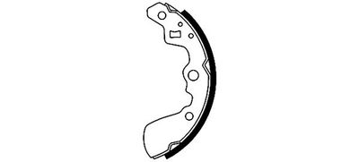 Brake Shoe Set HELLA PAGID 8DB 355 001-551