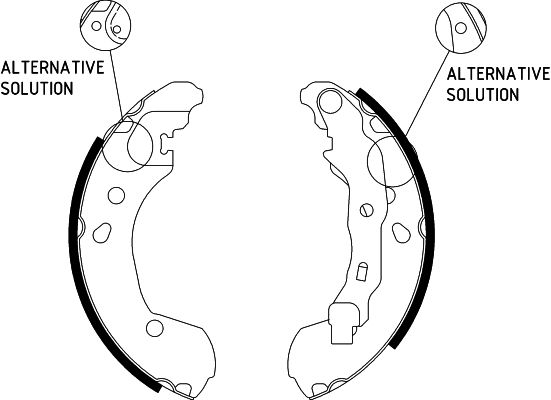 HELLA PAGID 8DB 355 002-801 Brake Shoe Set