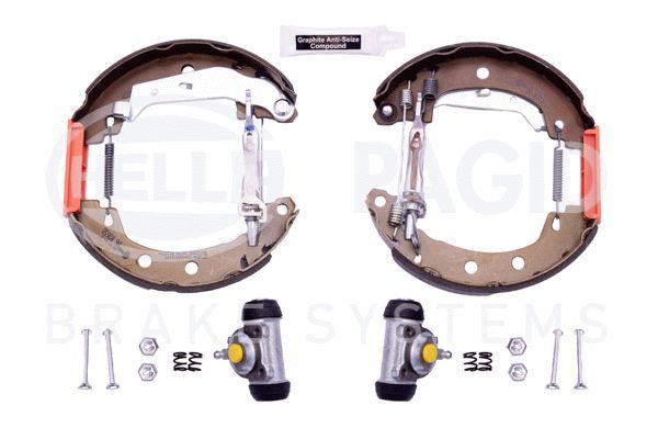 HELLA PAGID 8DB 355 004-261 Brake Shoe Set
