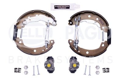 Brake Shoe Set HELLA PAGID 8DB 355 004-381