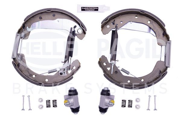 HELLA PAGID 8DB 355 005-051 Brake Shoe Set