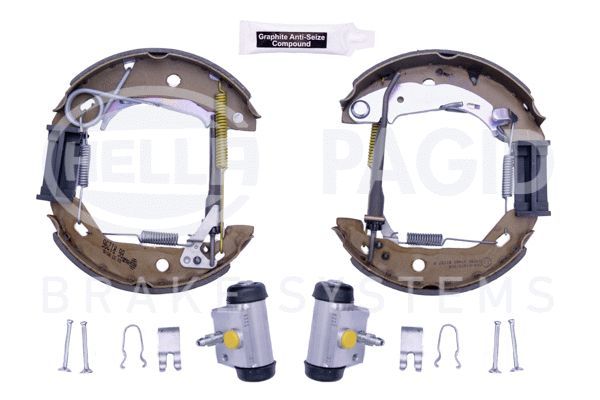 HELLA PAGID 8DB 355 005-061 Brake Shoe Set