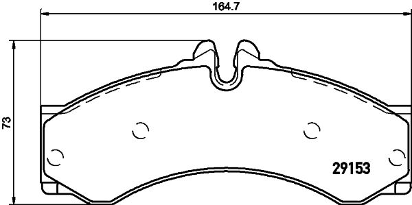 HELLA PAGID 8DB 355 005-391 Brake Pad Set, disc brake