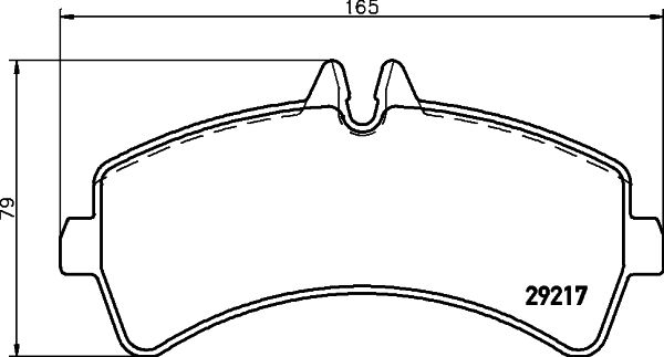 HELLA PAGID 8DB 355 005-541 Brake Pad Set, disc brake