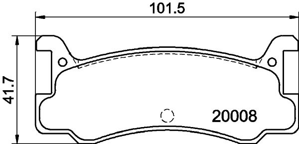 HELLA PAGID 8DB 355 005-701 Brake Pad Set, disc brake