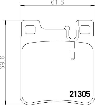 HELLA PAGID 8DB 355 007-581 Brake Pad Set, disc brake