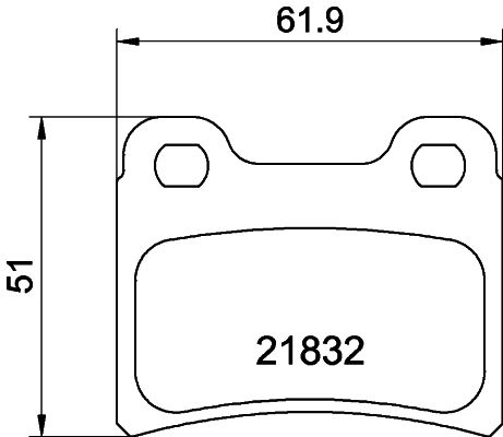 HELLA PAGID 8DB 355 008-151 Brake Pad Set, disc brake