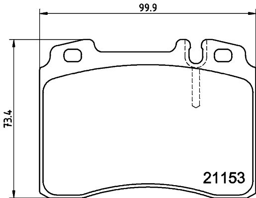HELLA PAGID 8DB 355 008-181 Brake Pad Set, disc brake