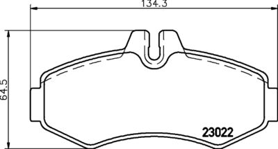 Brake Pad Set, disc brake HELLA PAGID 8DB 355 008-631