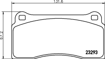 Brake Pad Set, disc brake HELLA PAGID 8DB 355 008-981