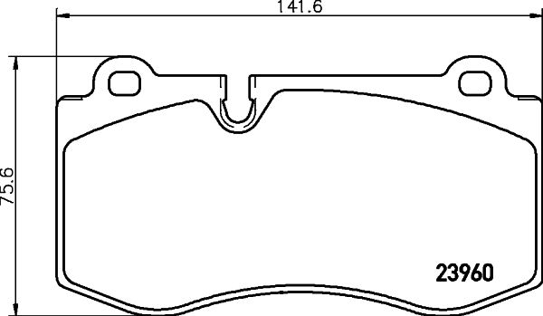 HELLA PAGID 8DB 355 011-401 Brake Pad Set, disc brake