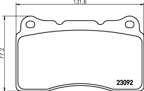 HELLA PAGID 8DB 355 011-431 Brake Pad Set, disc brake