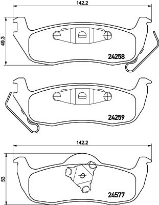 HELLA PAGID 8DB 355 012-181 Brake Pad Set, disc brake