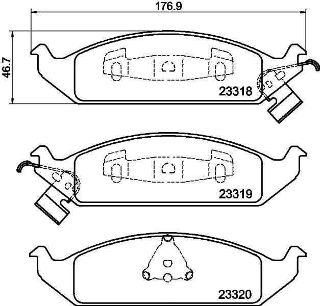 HELLA PAGID 8DB 355 013-281 Brake Pad Set, disc brake
