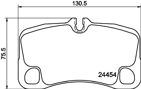 HELLA PAGID 8DB 355 013-791 Brake Pad Set, disc brake