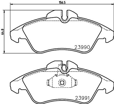 HELLA PAGID 8DB 355 014-481 Brake Pad Set, disc brake