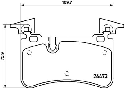 Brake Pad Set, disc brake HELLA PAGID 8DB 355 014-811