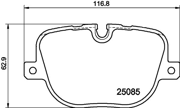 HELLA PAGID 8DB 355 015-451 Brake Pad Set, disc brake