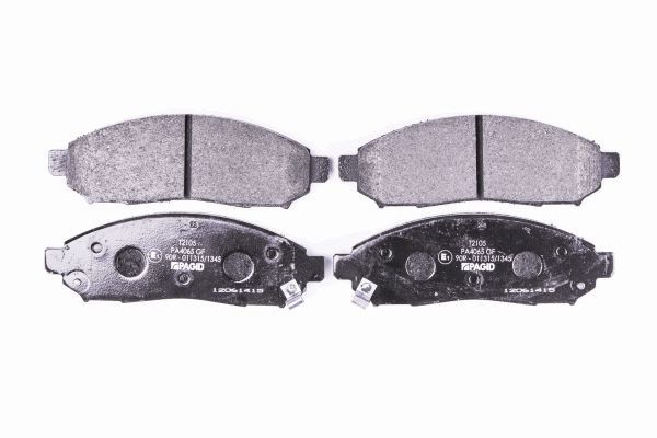 HELLA PAGID 8DB 355 016-121 Brake Pad Set, disc brake