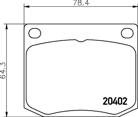 HELLA PAGID 8DB 355 017-381 Brake Pad Set, disc brake