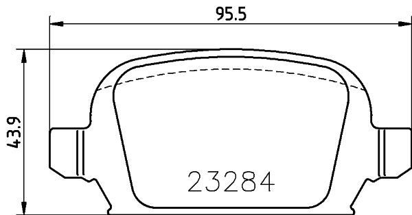 HELLA PAGID 8DB 355 018-641 Brake Pad Set, disc brake