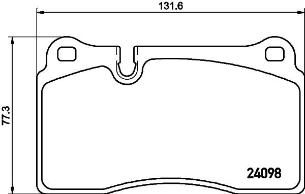 HELLA PAGID 8DB 355 019-941 Brake Pad Set, disc brake