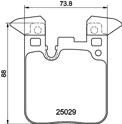 HELLA PAGID 8DB 355 021-341 Brake Pad Set, disc brake
