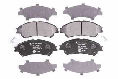 Brake Pad Set, disc brake HELLA PAGID 8DB 355 021-461
