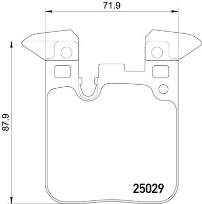 HELLA PAGID 8DB 355 021-611 Brake Pad Set, disc brake