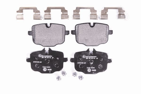 HELLA PAGID 8DB 355 021-631 Brake Pad Set, disc brake