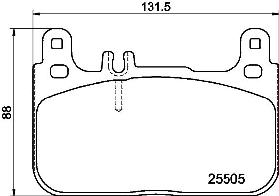 HELLA PAGID 8DB 355 021-941 Brake Pad Set, disc brake