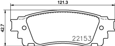 Brake Pad Set, disc brake HELLA PAGID 8DB 355 024-631