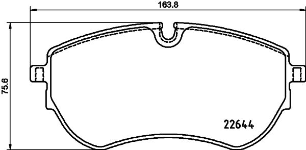 HELLA PAGID 8DB 355 037-731 Brake Pad Set, disc brake