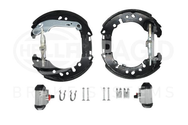 HELLA PAGID 8DB 355 038-071 Brake Shoe Set