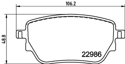 Brake Pad Set, disc brake HELLA PAGID 8DB 355 039-021