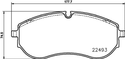 Brake Pad Set, disc brake HELLA PAGID 8DB 355 039-521