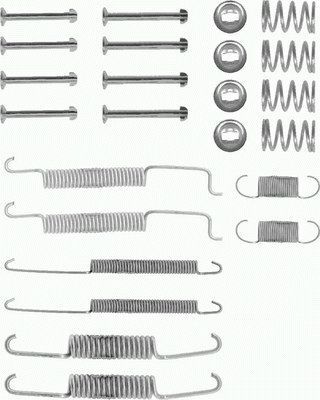 Accessory Kit, brake shoes HELLA PAGID 8DZ 355 200-011