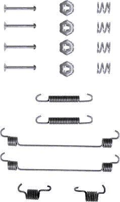 HELLA PAGID 8DZ 355 200-091 Accessory Kit, brake shoes
