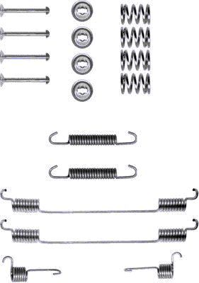 HELLA PAGID 8DZ 355 200-151 Accessory Kit, brake shoes