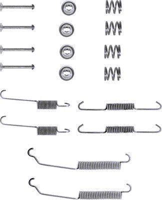HELLA PAGID 8DZ 355 200-201 Accessory Kit, brake shoes